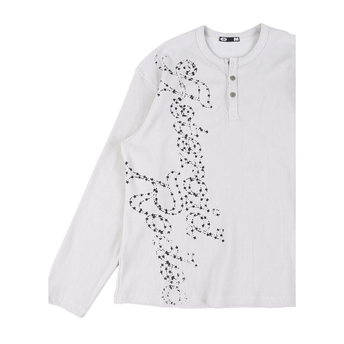 [ Pre-order ] Asteroid Rodeo Henry Neck LS T-Shirt Ivory