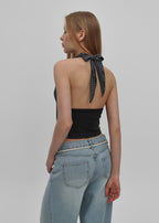 [ Pre-order ] MADE 버키 드레이프 홀터나시