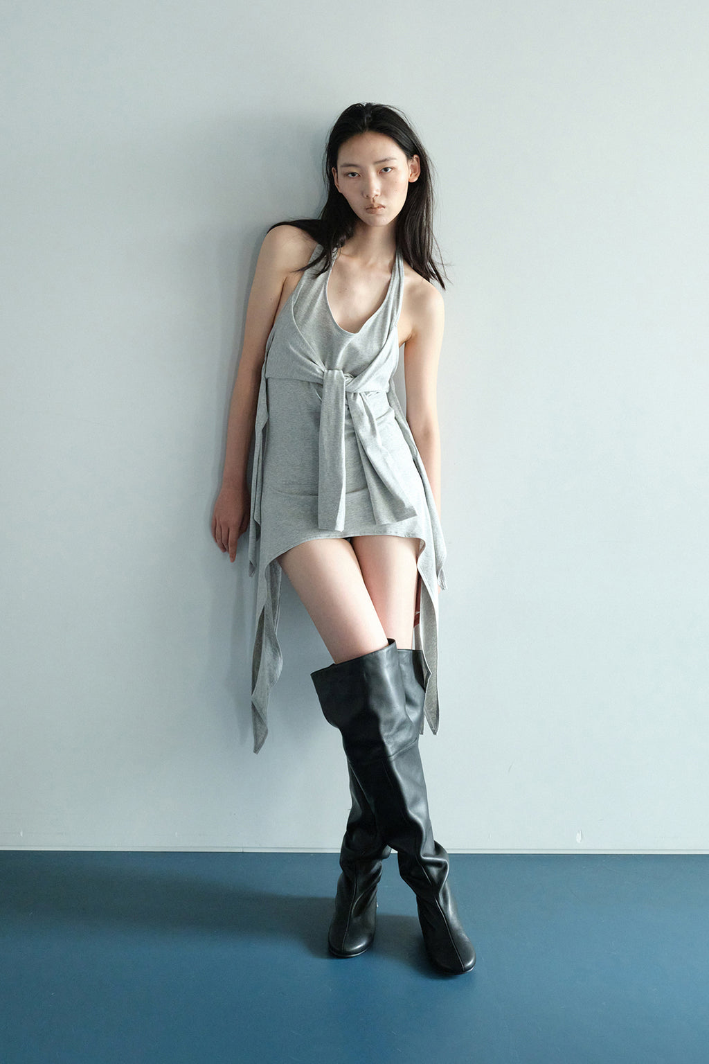 [ 現貨 ] 3way Slit Top Grey