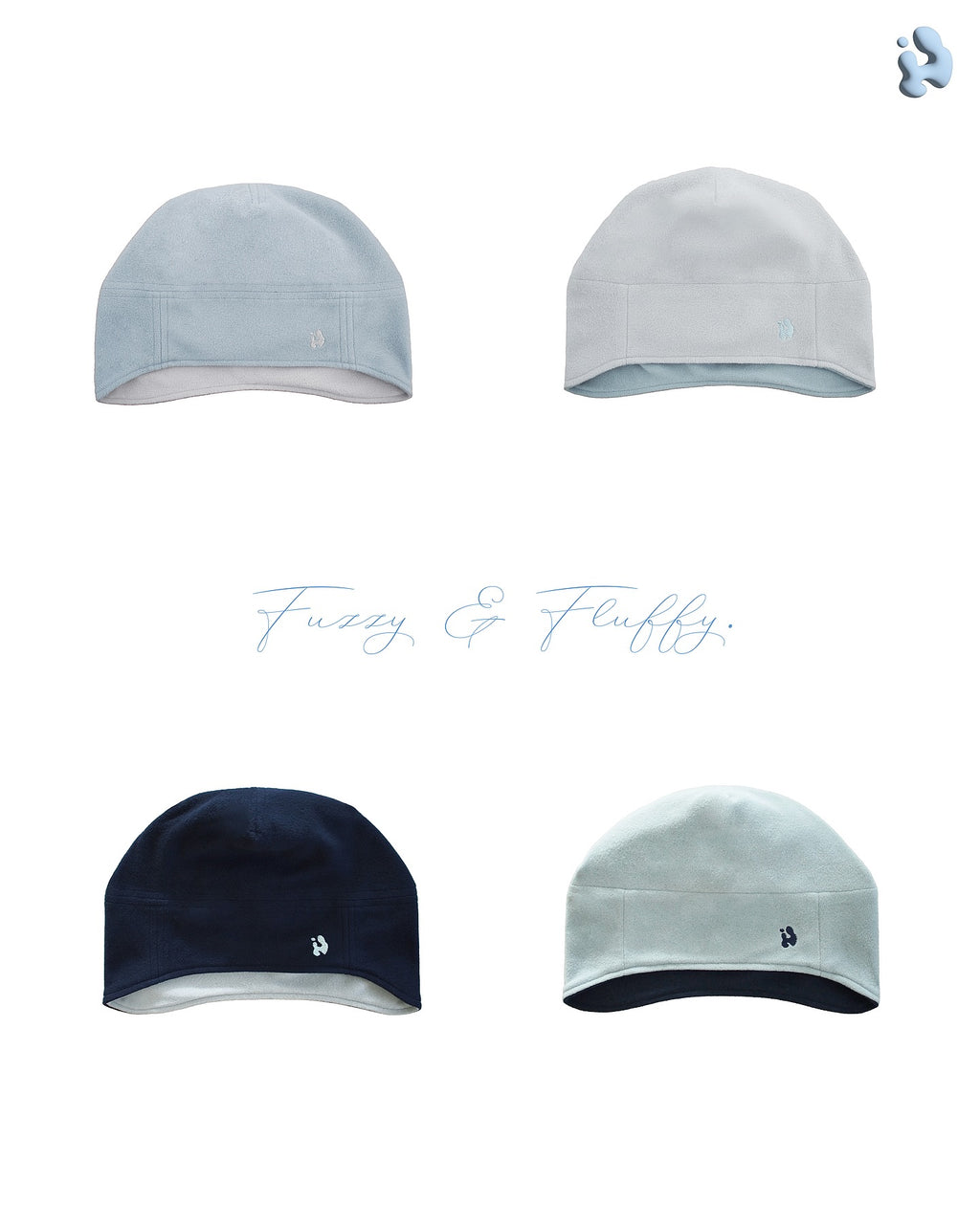 [ Pre-order ] Reversible Fleece Beanie