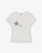 [ Pre-order ] Check Star Tee