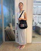 [ 店主推薦 - 現貨 ] ‘O’ Mesh Reversible Tote Bag ( 白色/黃色現貨 )