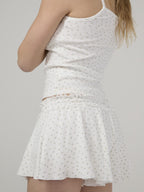 [ Rose同款 - 現貨 ] Glowny Province Eyelet Shorts