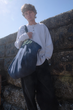 [ Pre-order ] Asteroid Rodeo Henry Neck LS T-Shirt Ivory