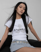 [ Pre-order ] Porta Ribbed Slim U Neck Top