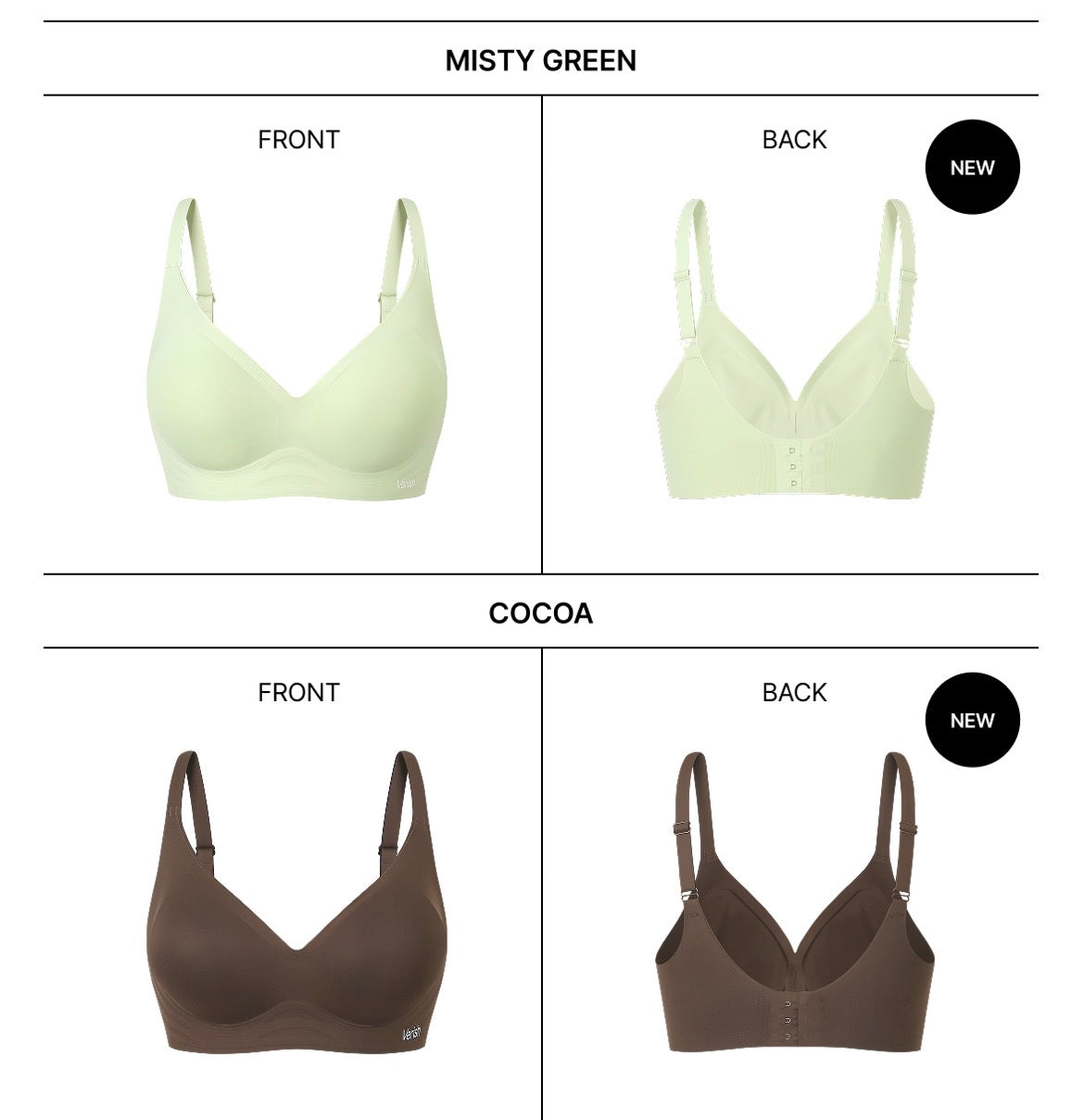 [ Pre-order ] Verish Cool Fit Bra Volume Fit