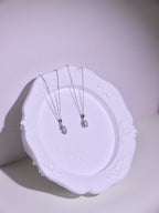 [ Pre-order ] TSC016 葡萄石純銀S925頸鏈 Natural Prehnite Silver Necklace