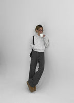 [ 店主推薦 ] Blackup Made Kirid Gimo Stripe Banding Pants