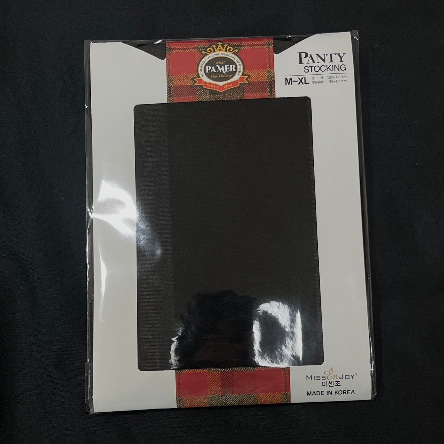 [ 現貨 ] 韓國製防 UV 提臀瘦腿黑絲襪 - 15D
