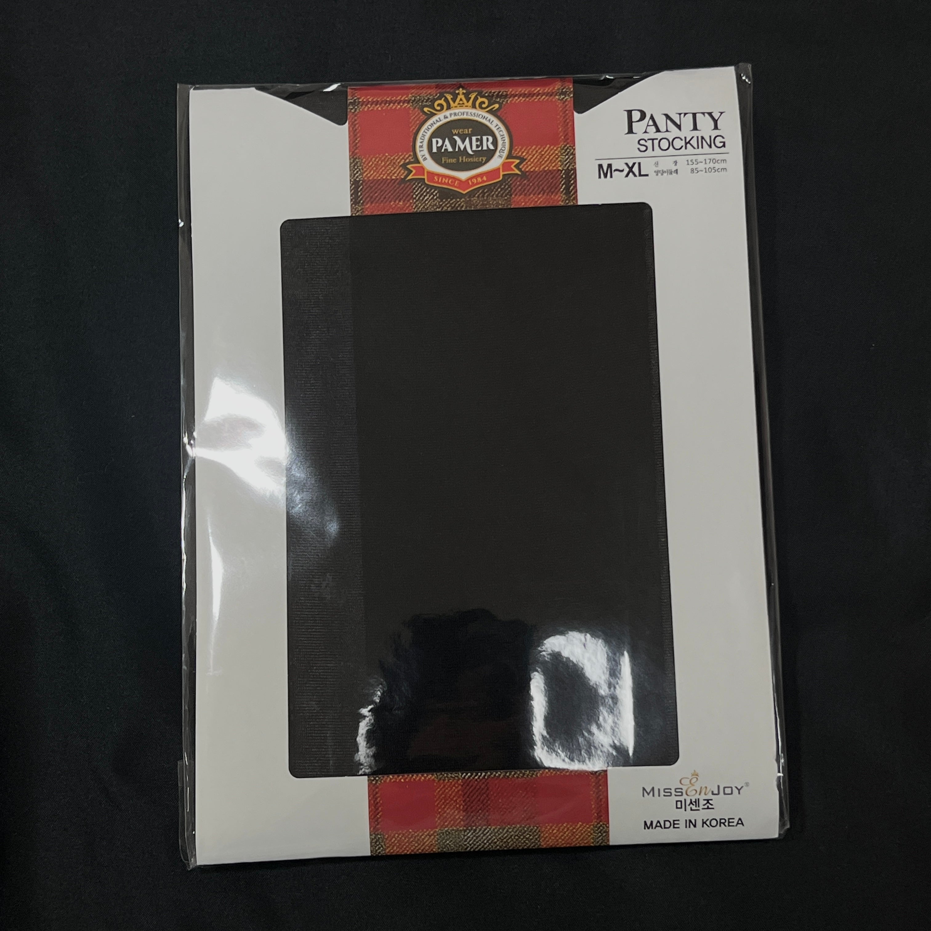 [ 現貨 ] 韓國製防 UV 提臀瘦腿黑絲襪 - 15D
