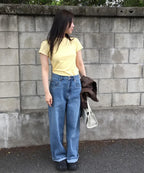 [ Jennie 同款 Pre-order ] Women Era Wide Fit Denim Pants