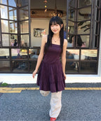 [ 店主推薦 Pre-order ] PWC Jersey Shirrimg Tiered Midi Skirt