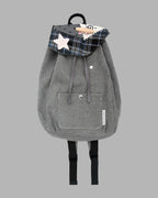 [ Pre-order ] Patchwork String Mini Backpack