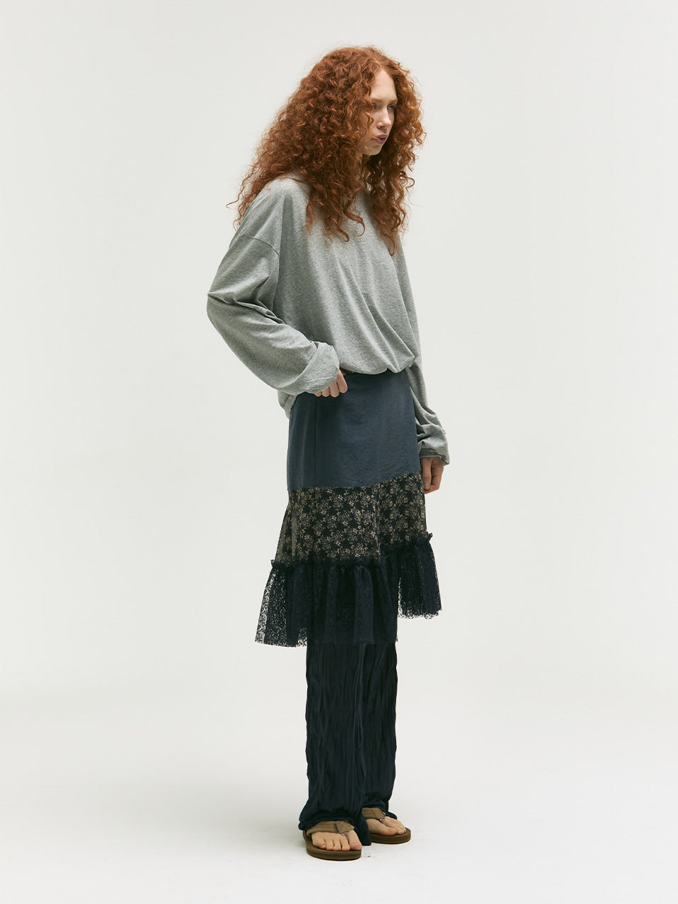 [ Pre-order ] Vintage Flower Skirt