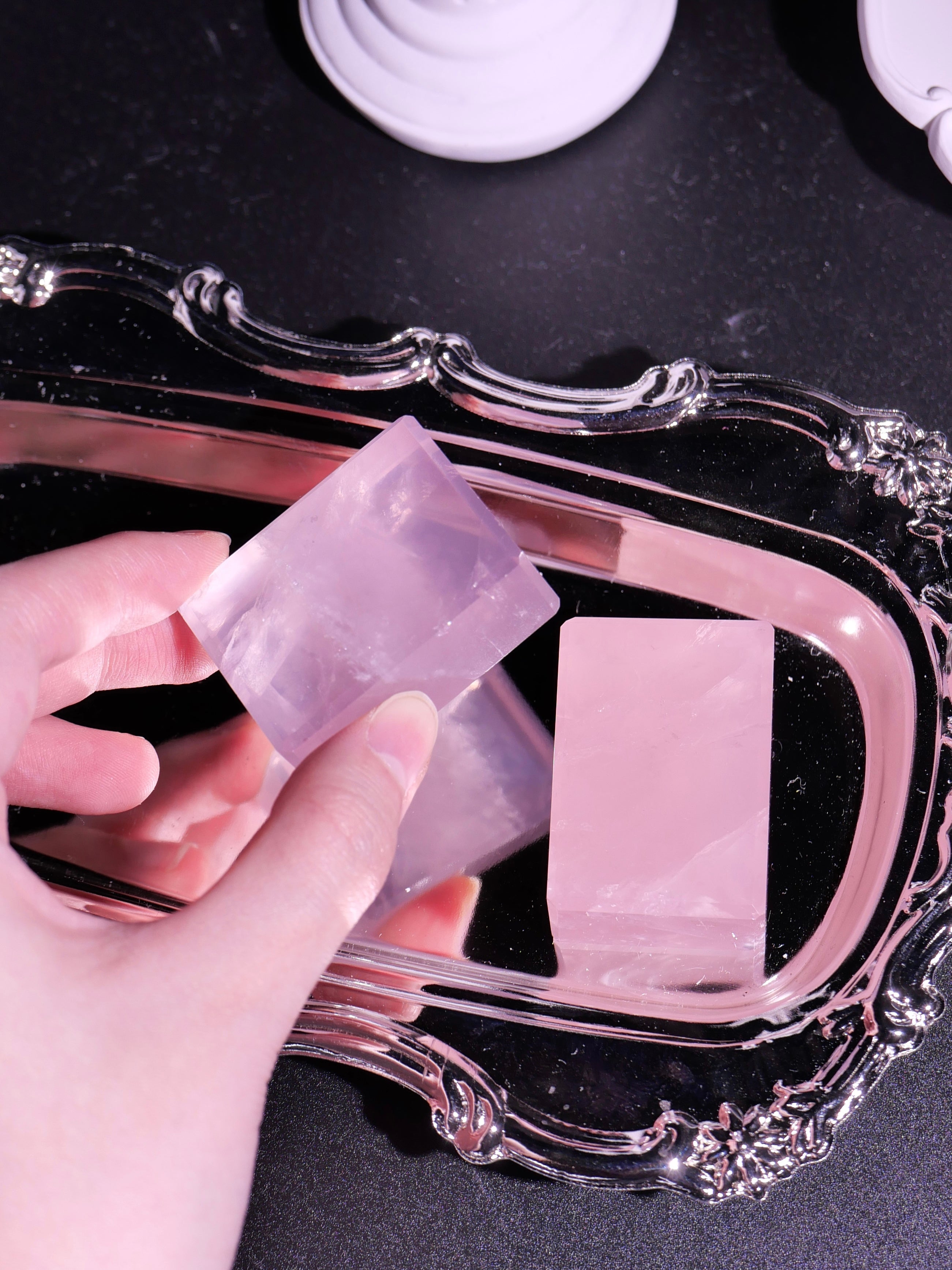 [ 現貨 ] TSCS024 🇲🇬馬達加斯加粉晶無事牌 Natural Madagascar Rose Quartz