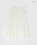 [ Pre-order ] Blackup Made Floppy Layered Lace Long Skirt