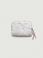 [ Pre-order ] Rose Flower Pom Pom Pouch