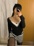 [ KR0457 ] 修身加絨扣鈕上衣三色入 Everyday Long Sleeve Top ( 內含薄絨 )