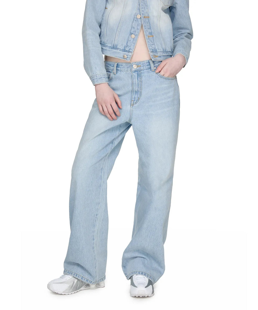 [ 店主強推 - 現貨 ] Low-Rise Denim Pants ( Indigo S現貨 )