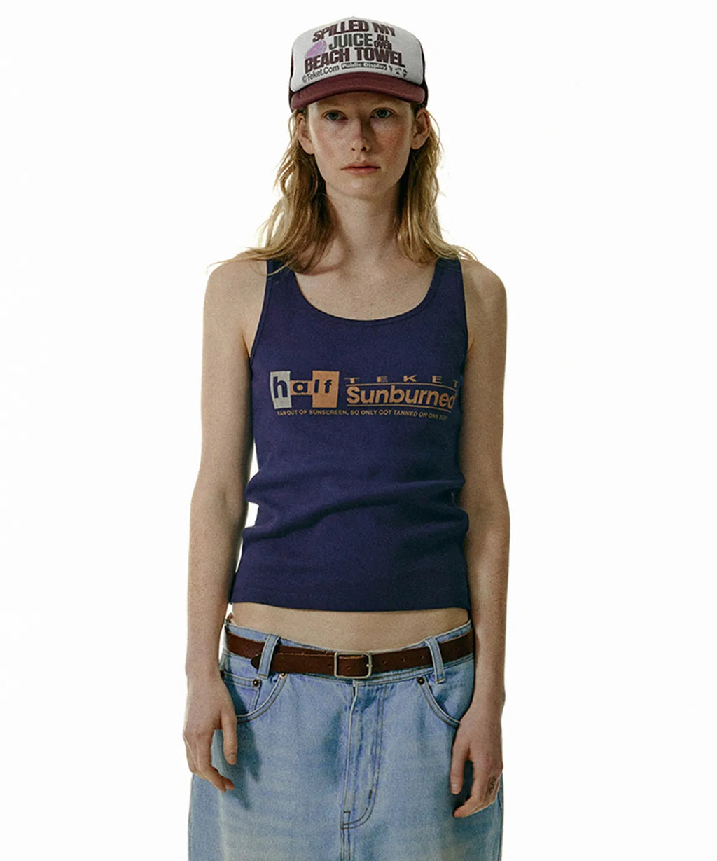 [ Pre-order ] Sunburned Sleeveless
