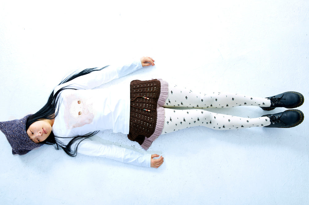 [ Pre-order ] Layered Knit Skirt