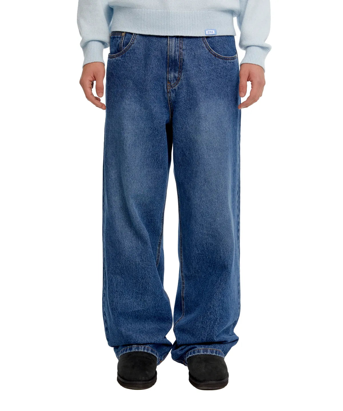 [ Pre-order ] Men Era Wide Fit Denim Pants