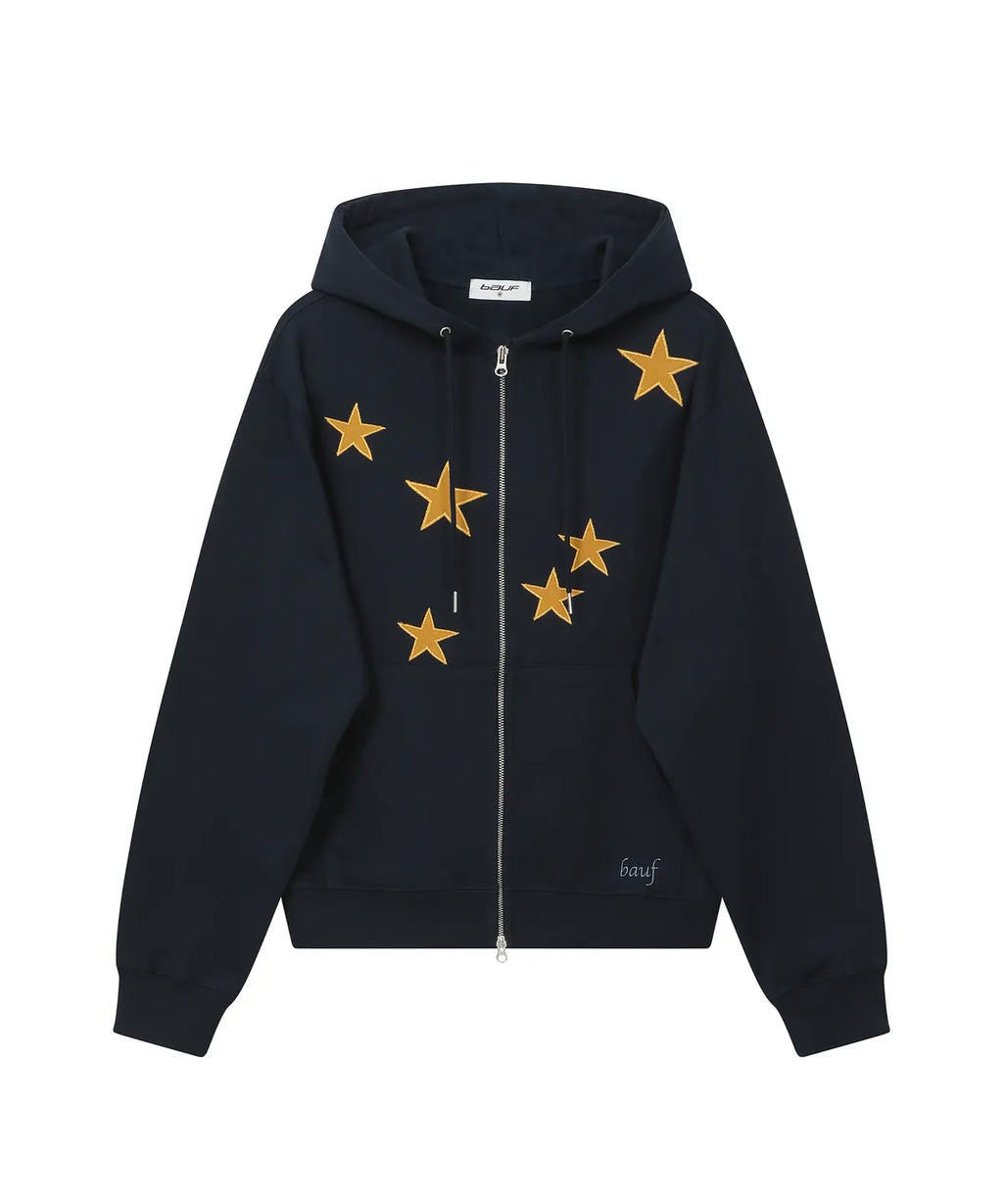 [ Pre-order ] Star Simple Hoodie Zip-up
