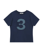 [ Pre-order ] 3 logo Dot Slim Fit T-Shirt