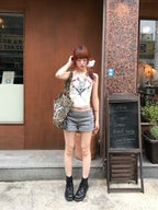 [ 現貨 ] Stud Shorts Cocoa