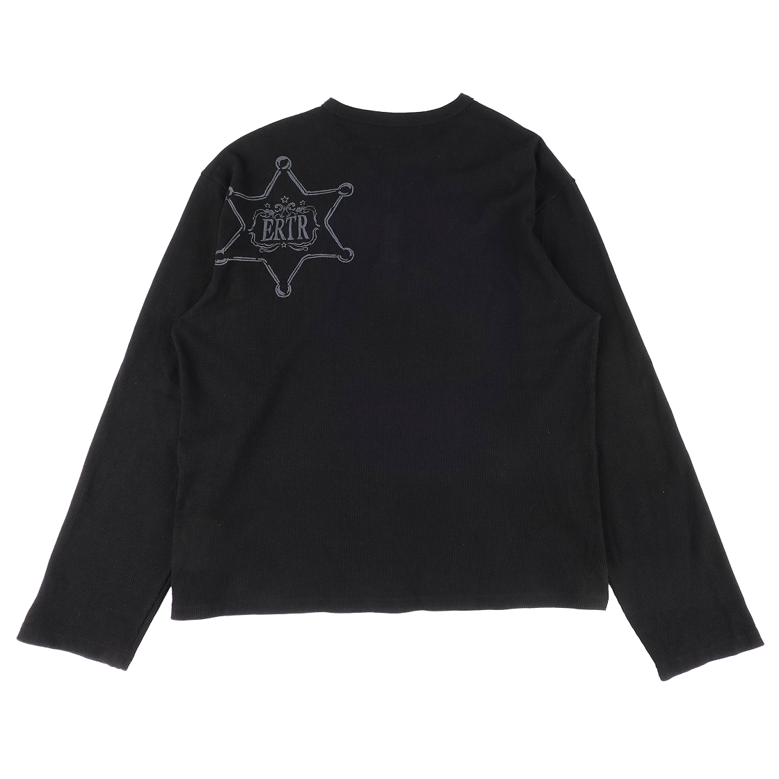 [ Pre-order ] Asteroid Rodeo Henry Neck LS T-Shirt Ivory