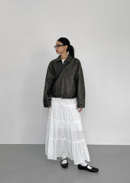 [ Pre-order ] Blackup Ann buck washing leather jacket