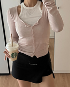 [ Pre-order ] Threetimes Athletic silt skirt