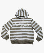 [ Pre-order ] Web Baby Striped Hoodie Zip-Up
