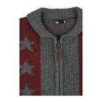 [ Pre-order ] Space Cow Cowichan Knit Jacket Grey