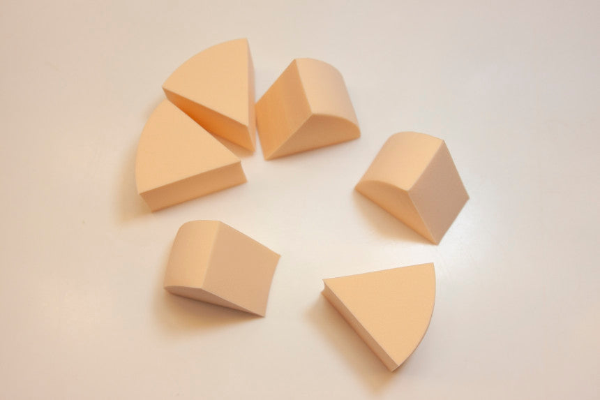 [ 現貨 ] 韓國化妝室同款三角粉撲6個入 Beauty Blender 6pcs