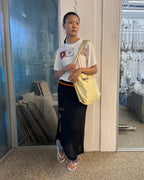 [ 店主推薦 - 現貨 ] ‘O’ Mesh Reversible Tote Bag ( 白色/黃色現貨 )