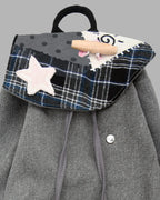 [ Pre-order ] Patchwork String Mini Backpack