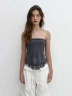 [ Pre-order ] Tassel Stud Scarf