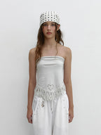 [ Pre-order ] Tassel Stud Scarf