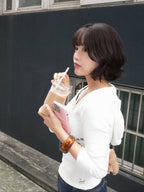 [ Pre-order ] Glowny Texas Waffle Long Sleeve