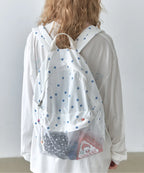 [ Pre-order ] Bead Mesh Backpack ( flower )