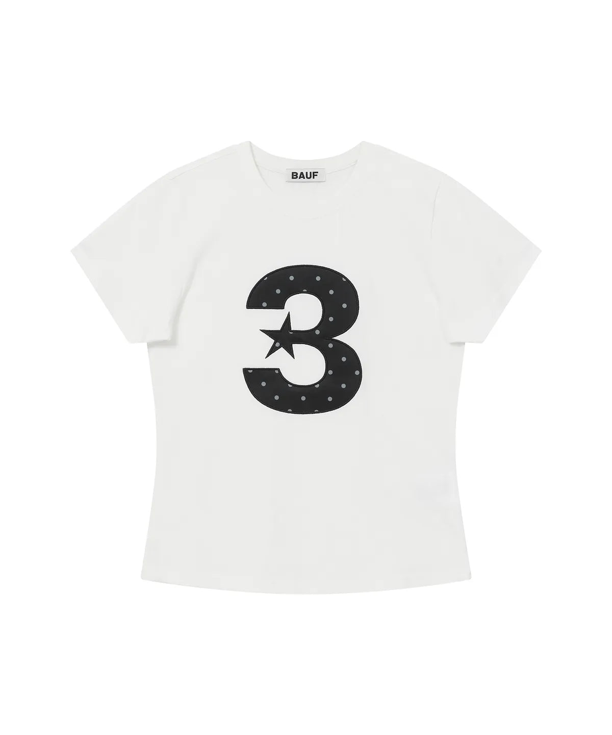 [ Pre-order ] 3 logo Dot Slim Fit T-Shirt