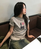 [ Pre-order ] Rockcake Check Heart Top