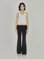 [ Pre-order ] AS Basic Shirring Folding Pants
