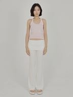 [ Pre-order ] AS Basic Shirring Folding Pants