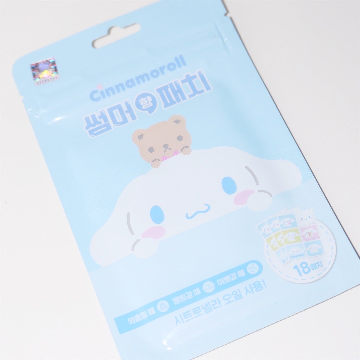 [ 韓國直送🇰🇷現貨 ] Sanrio 正方形兒童防蚊貼 ( 18個入 )