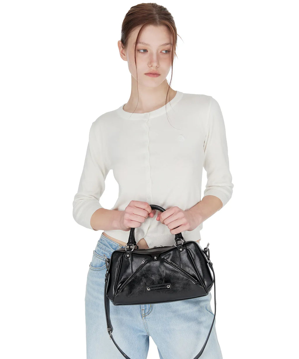 [ Pre-order ] Faux Leather Mini M.O.S Bag