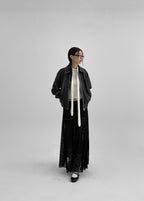 [ Pre-order ] Blackup Made Floppy Layered Lace Long Skirt