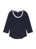 [ 店主推薦 Pre-order ] Pwc Round Neck Three Quarter Sleeve Tee