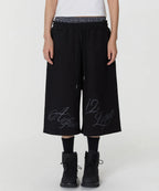 [ Pre-order ] Rockcake Check Layered Bermuda Sweat Shorts